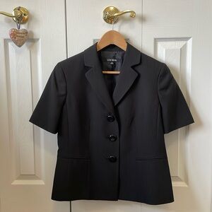 VINTAGE LE SUIT SHORT SLEEVE SUIT JACKET
